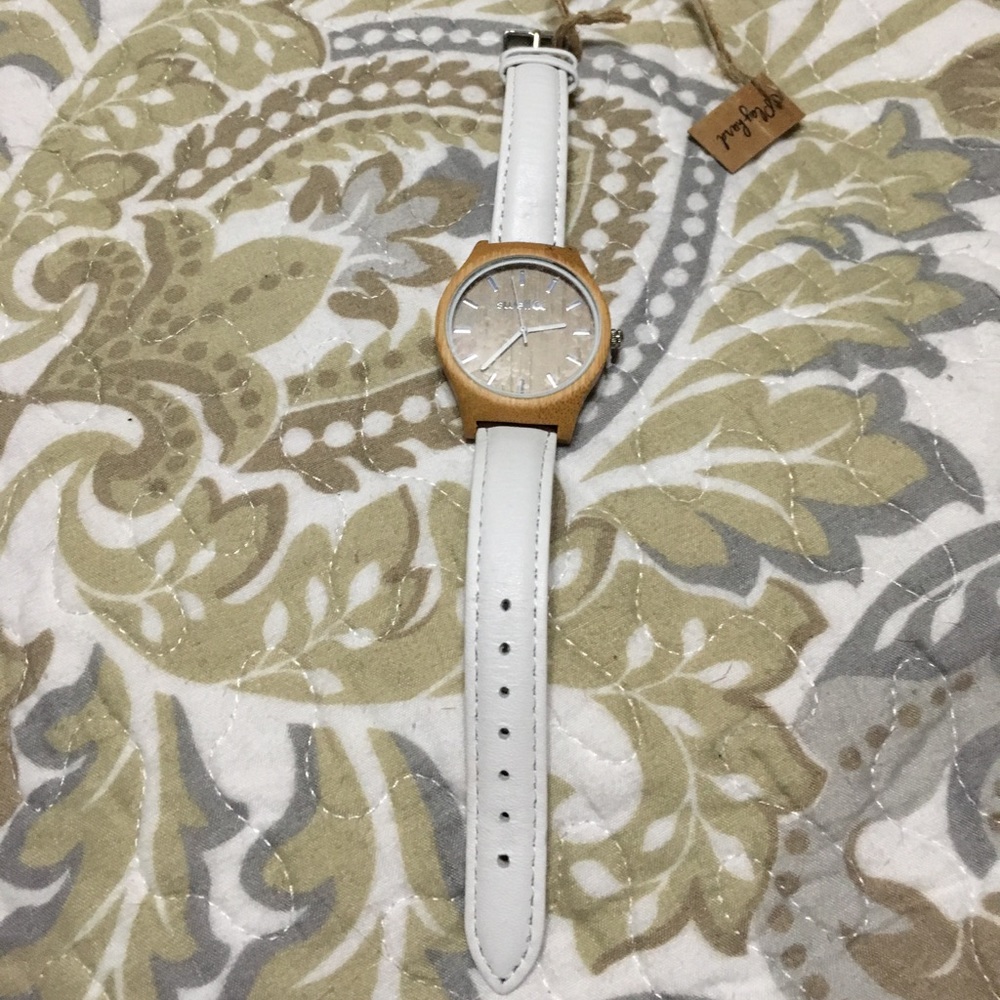 Swell women's Bamboo Watch - Picture 4 of 5